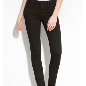 Joes Jeans The Visionaire Skinny High-Waist Black Denim Jean